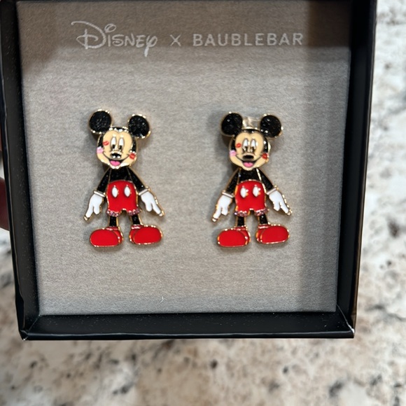 Disney x Baublebar Mickey Mouse Earrings. New. - Picture 2 of 6